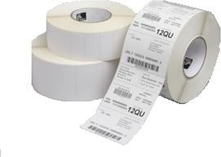 Image du produit Zebra Z-Perform 1000T, White, Paper, Thermal transfer, 100 x 150 mm, 7.6 cm, 1000 pc(s)