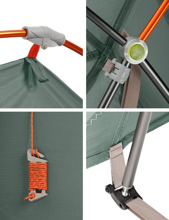 Actual product image Vaude Allround Chapel XT 3P (Tunnel tent, 5.12 kg, 3 persons)