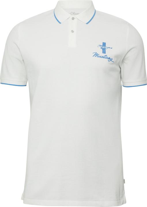Image du produit S.Oliver Polo-Shirt Poloshirt aus Piqué mit Stickerei und Ford®-Artwork (XXL)