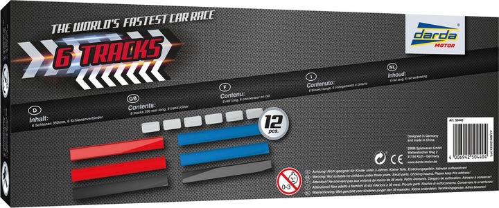 Actual product image Darda Supplementary set of rails