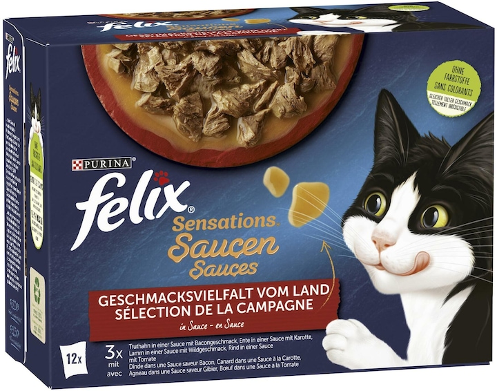 Produktbild Felix Sensation Saucen (Adult, 1 Stk., 1160 g)