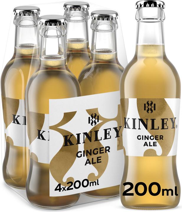 Actual product image Kinley Ginger Ale (4 x 20 cl)