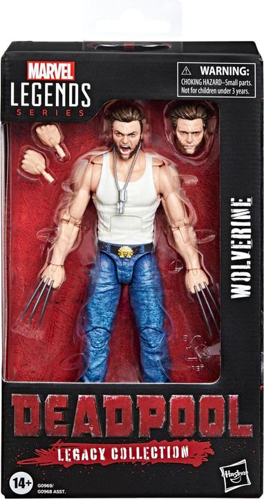 Actual product image Hasbro Deadpool Legacy Collection Marvel Legends Wolverine