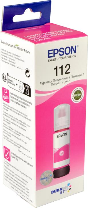 Produktbild Epson Ink/112 EcoTank Pigment Bottle (M)