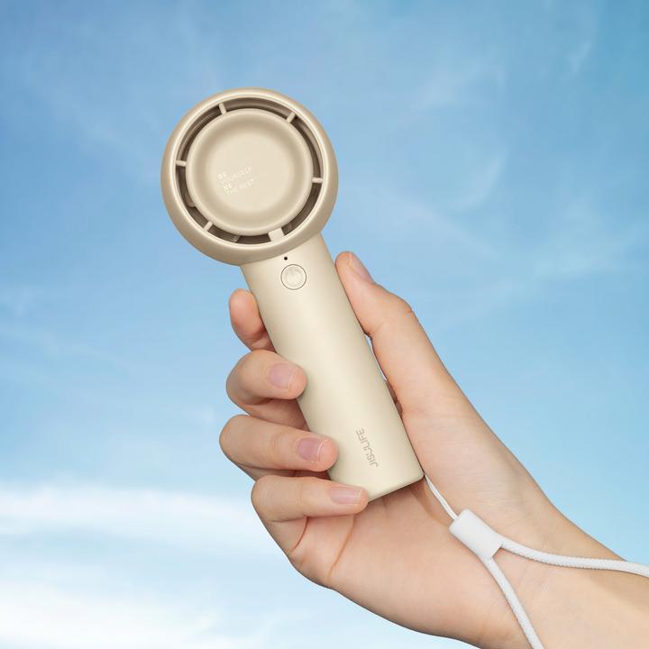 Actual product image Jisulife Handheld Fan Life5 (4500nAh FA42-1) brown