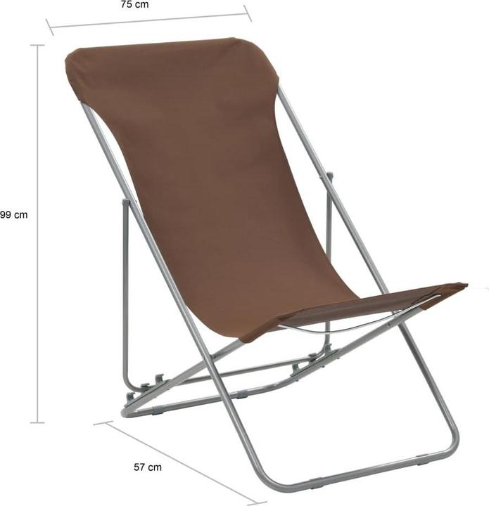 Image du produit vidaXL Strandstuhl (75 cm)