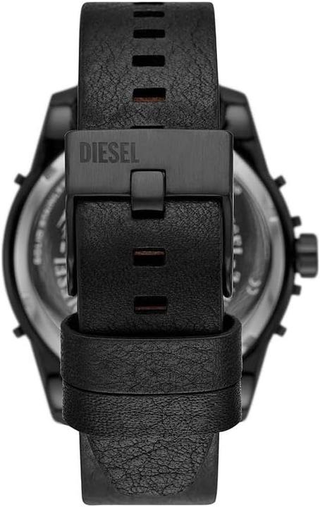 Immagine prodotto Diesel Orologio analogo con cinturino in pelle e datario, resistente all'acqua (Orologio da polso analogico, 46 mm)