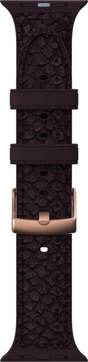 Immagine prodotto Njord Cinturino Per Orologio Eldur (45 mm, 44 mm, Pelle Vegan, Chiusura in acciaio inox, Pelle di salmone)