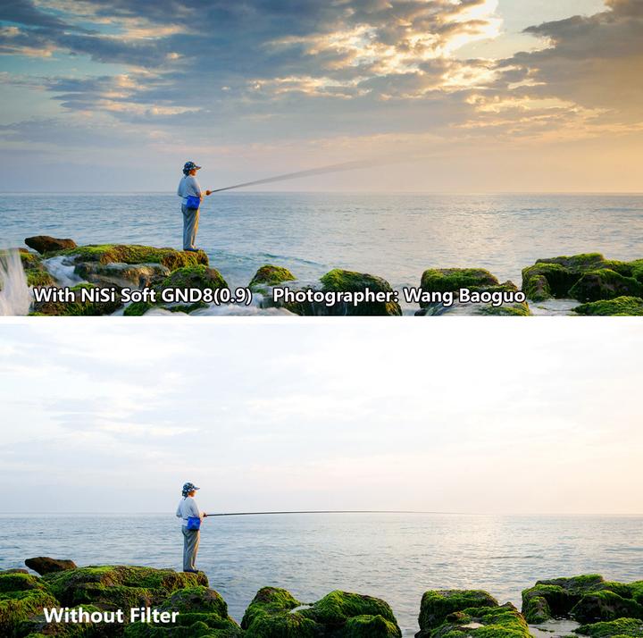 Image du produit Nisi Soft nano GND8 (0.9) 150x170mm 3 Stop (Filtre dégradé gris, 150 mm)