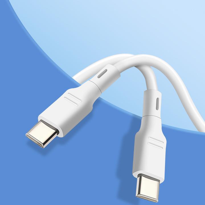 Actual product image USB-C charging and data transfer cable (1 m, USB 3.0, 60 W)