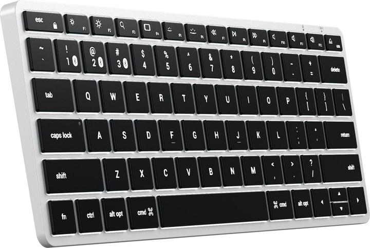 Produktbild Satechi Slim X1 Bluetooth Keyboard - draadloos - verlichte toetsen - ultracompact (Eng. Int., Kabellos)