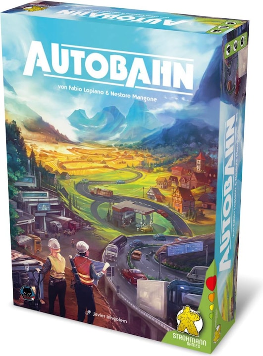 Actual product image Strohmann Games STRD0015 - Autobahn, board game, for 1-4 players, from 14 years (DE edition) (German)