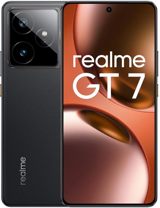 realme GT 7 (512 GB, IceSense Black, 6.78", Dual SIM, 5G)