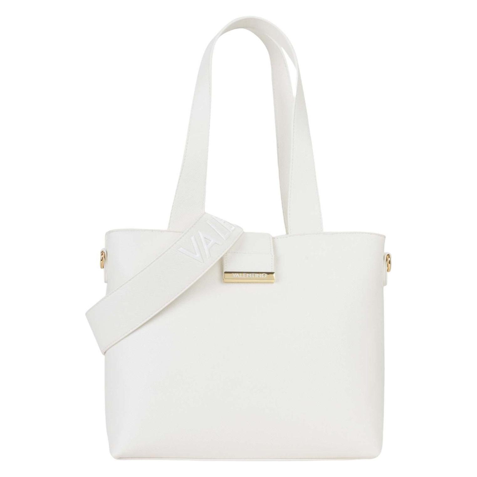 Valentino, Damen, Handtasche, Dione Re Shopping Bag, Weiss