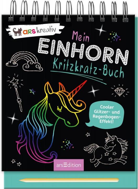 Immagine prodotto Mein Einhorn-Kritzkratz-Buch