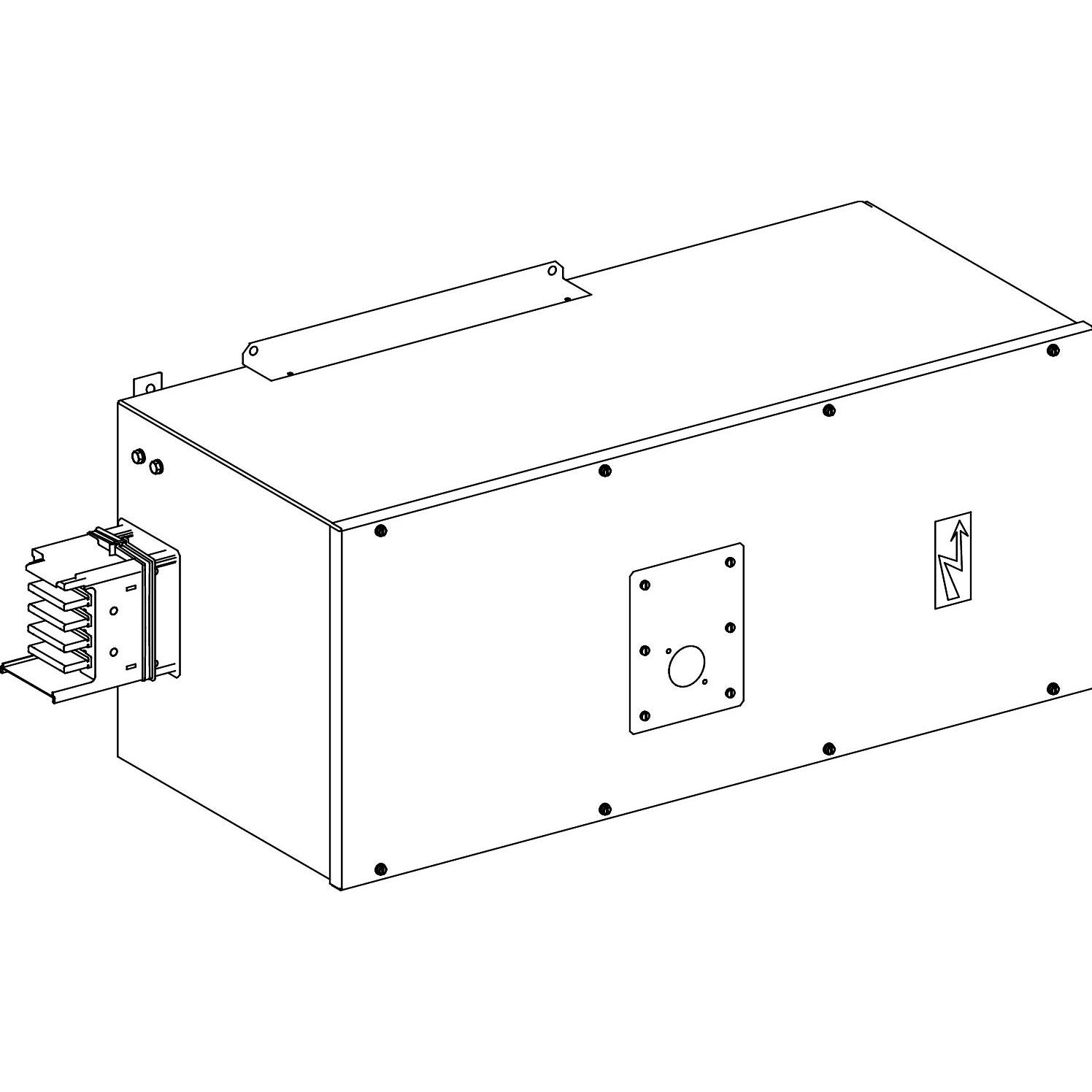 Schneider Electric, Verteilerschrank Zubehör, SE KSA630ABDD5 Endeinspeisek. 630A Re F. Ns Tnc/Tns