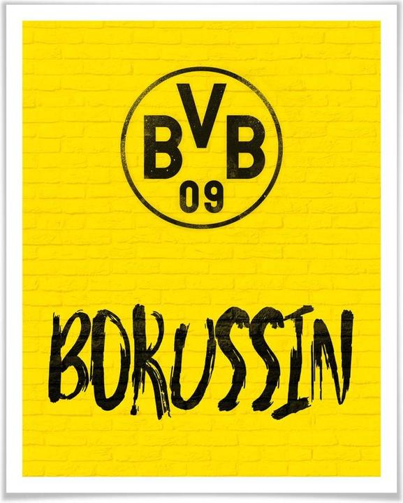 Produktbild Borussia Dortmund BVB Borussin (24 x 30 cm)