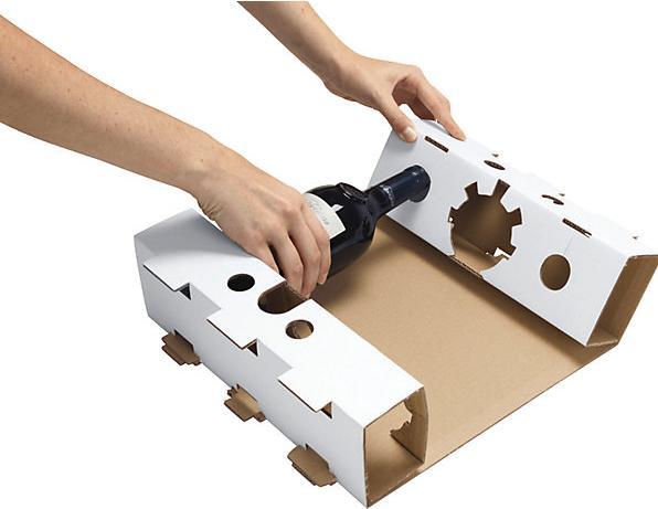 Produktbild kaiserkraft Flaschenversandkarton (1 x)