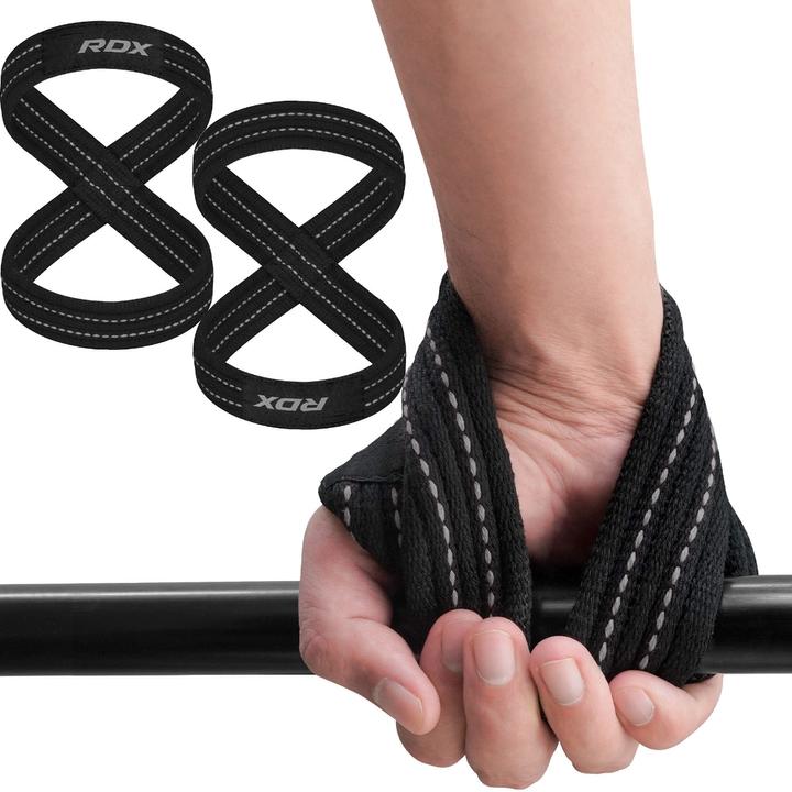 Actual product image Rdx Gym Lifting Cotton Straps (M)
