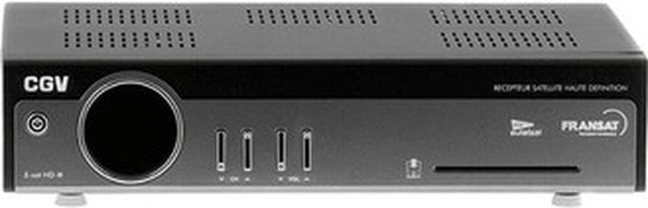 Actual product image CGV Mod E-SAT HD Satellite Receiver (Full HD), Silver (CI+ slot)