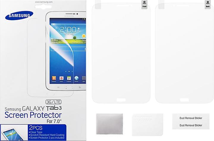 Samsung Displayschutzfolie transparent für T2110 Galaxy Tab 3 7.0 (1 Stück, Galaxy Tab 3)