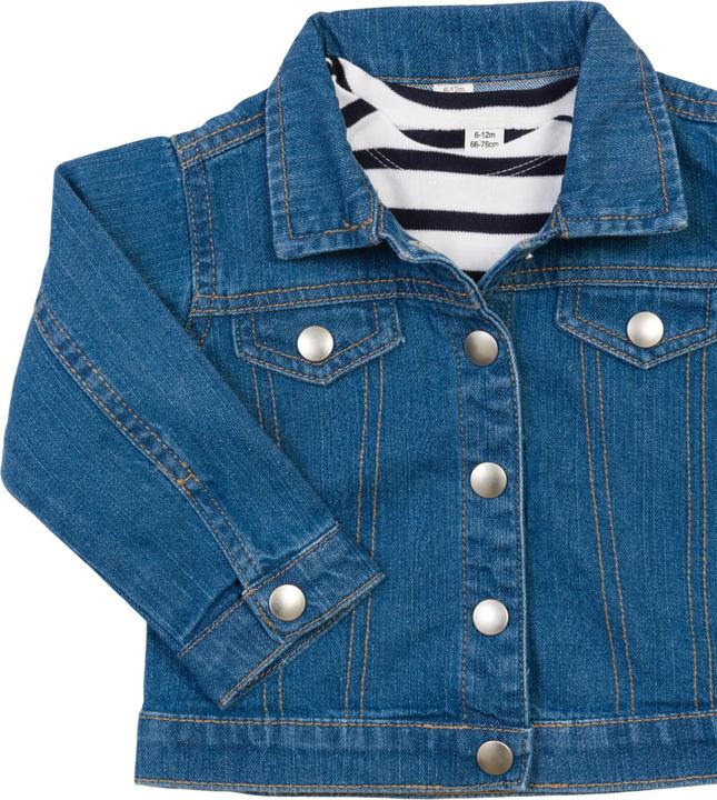 Actual product image Babybugz Baby Rocks Denim Jacket (110)