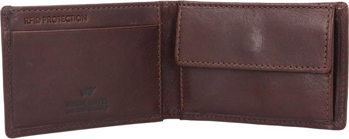 Actual product image Braun Büffel Arezzo wallet RFID leather 10 cm