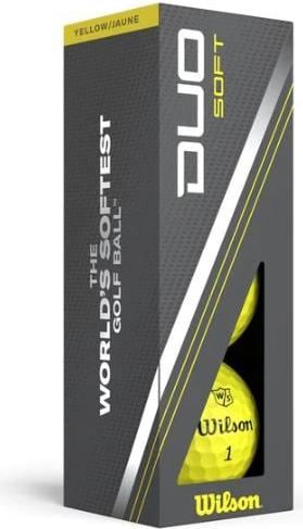 Actual product image Wilson Duo Soft 12-Ball - Yellow