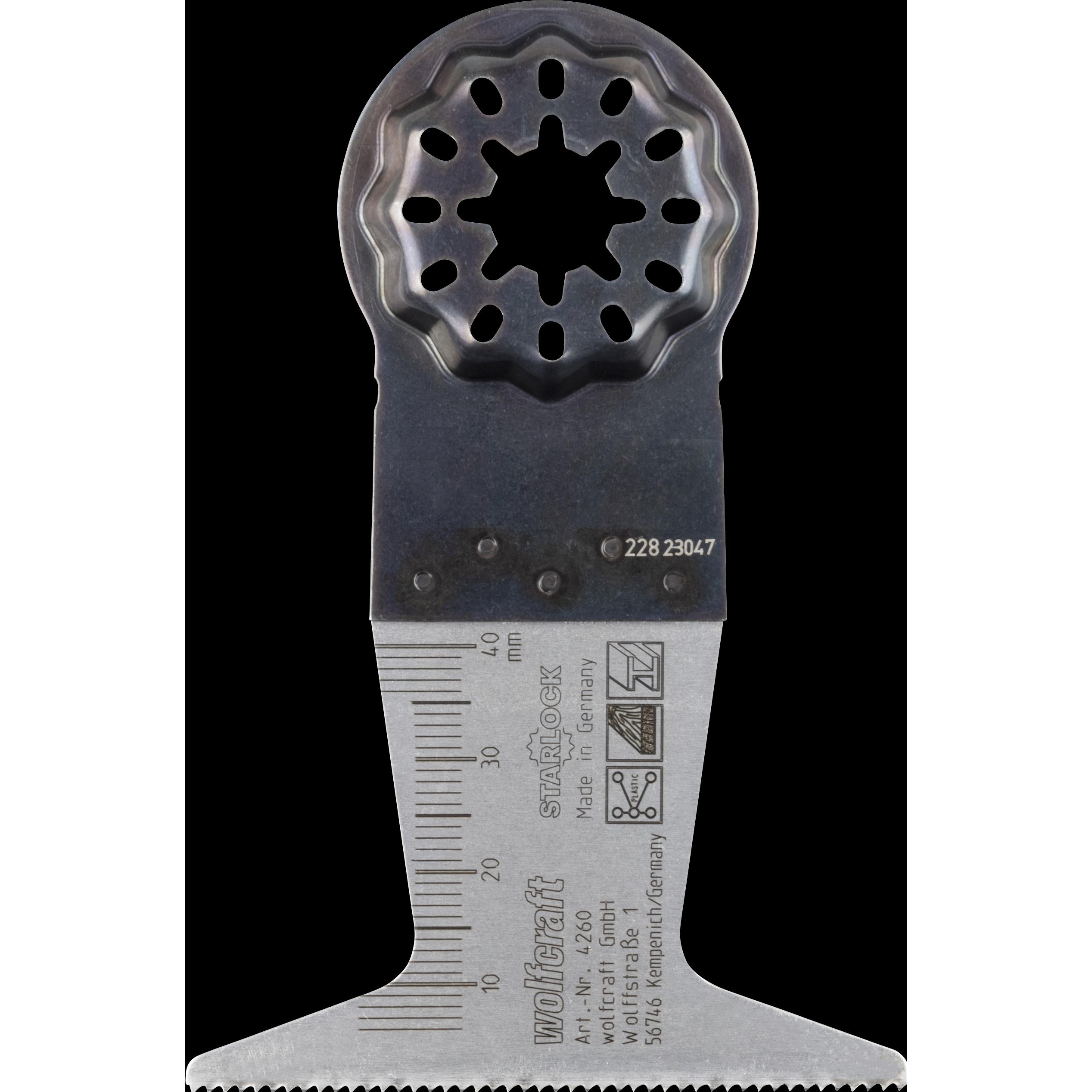 Thumbnail - wolfcraft, Sägeblatt, Tauchsägeblatt „Expert“ BiM, STARLOCK-Aufnahme, Holz, NE-Metalle, Gipskartonplatten, 65 mm