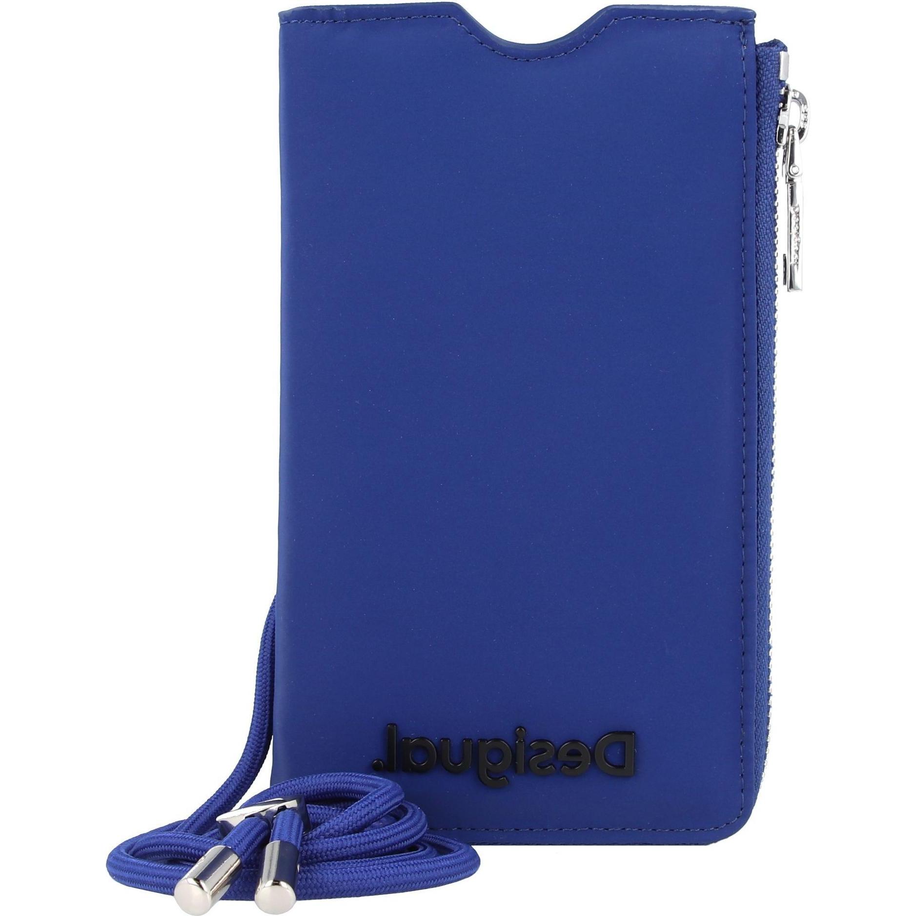 Desigual, Handtasche, Handytasche 10 cm, Blau