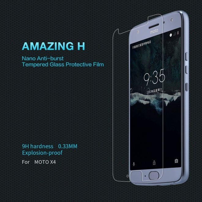 Actual product image Nillkin Amazing H (1 Piece, Motorola Moto X4)