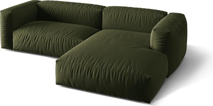 Image du produit Micadoni Canapé D'Angle Droit Modulaire, "Martina", 2 Places, 283x176x75 Fabriqué en Europe (Canapé modulaire, Canapé d'angle)