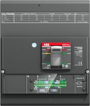 Produktbild ABB XT4V 250 Ekip LS/I In=100A 4p F F UL/CSA Kompakter Leistungsschalter Tmax XT4 1SDA075414R0001