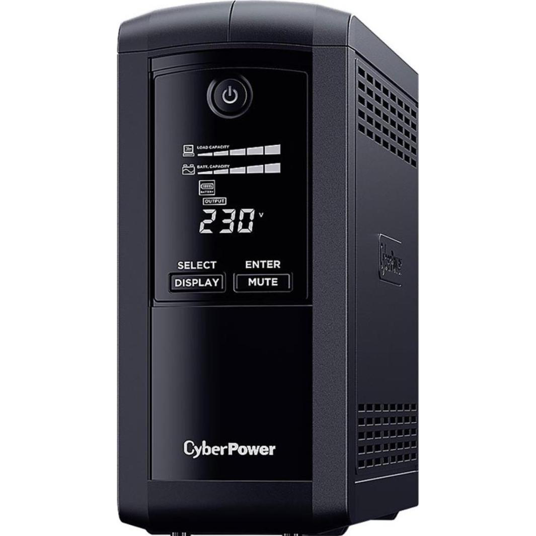 Thumbnail - Cyberpower Value Pro VP1000EILCD (1000 VA, 550 W, Line-Interaktiv USV), USV