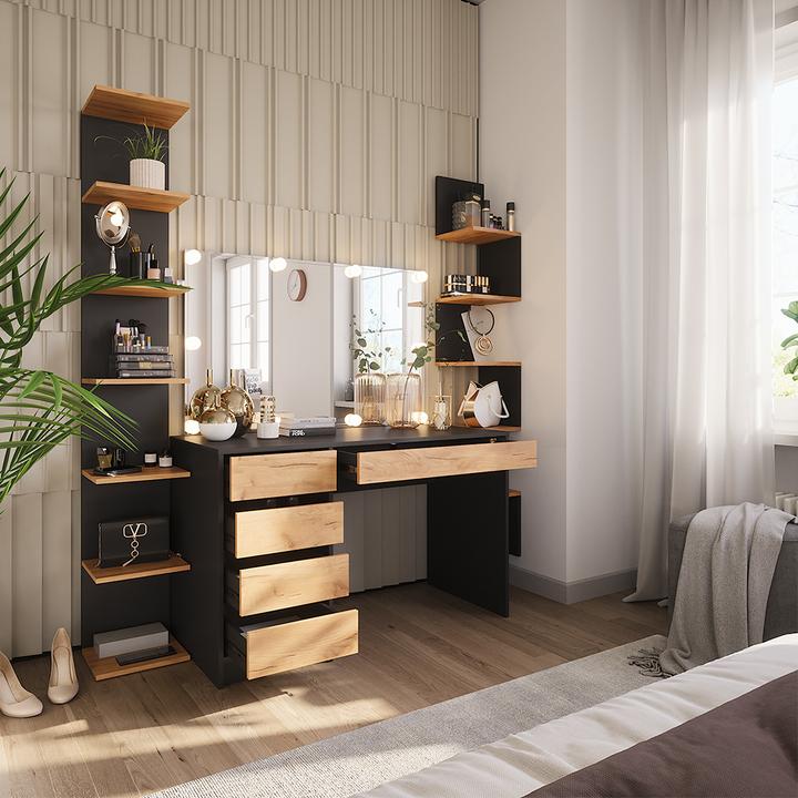 Actual product image Vicco Sherry with mirror & LED lighting (120 x 75 x 55 cm)