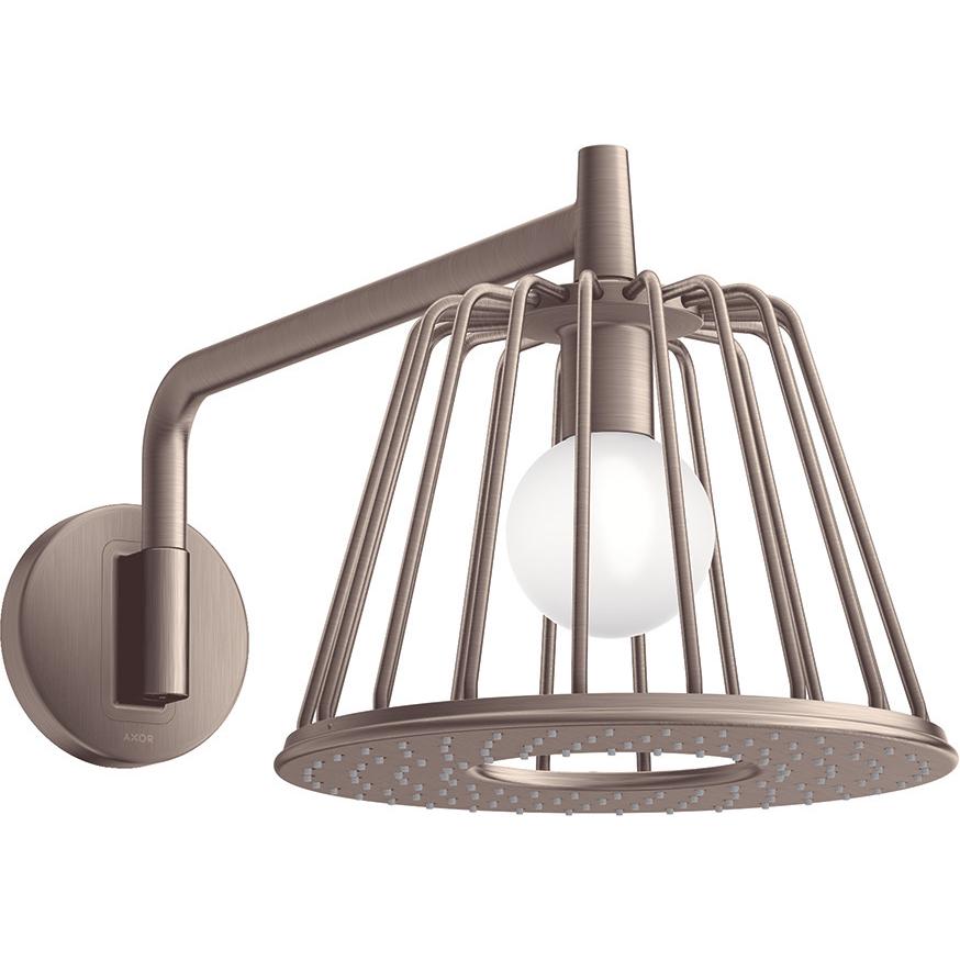 Axor, Soffione doccia, Starck ShowerSelect LampSelect LampShower 1jet avec bras de douche 380 mm, raccord mu (13 l/min)