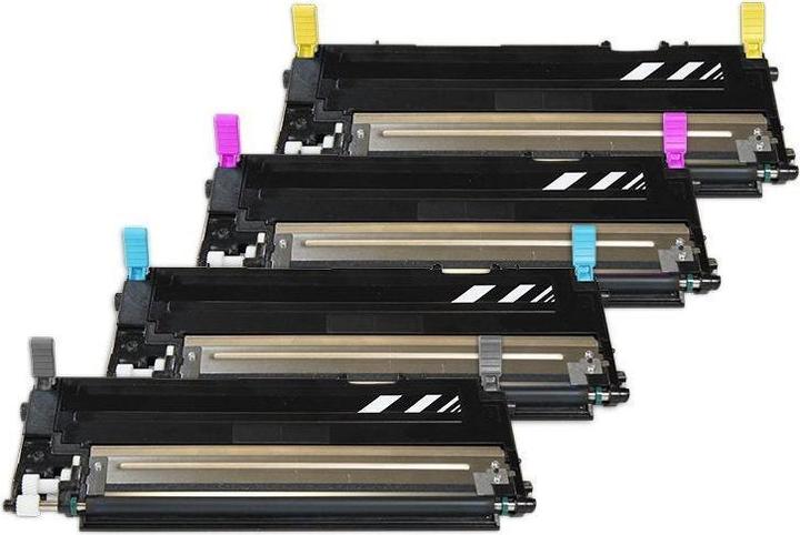 Actual product image Hermex Alternative toner to Dell N012K NJ069K M127K J506K (C, FC, M, Y)