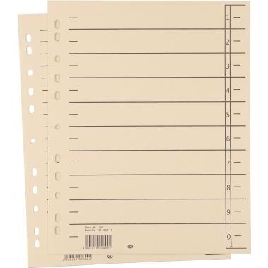 Soennecken, Ordner Zubehör, Trennblatt oeco 1458 A4 230g Karton ch 100St.