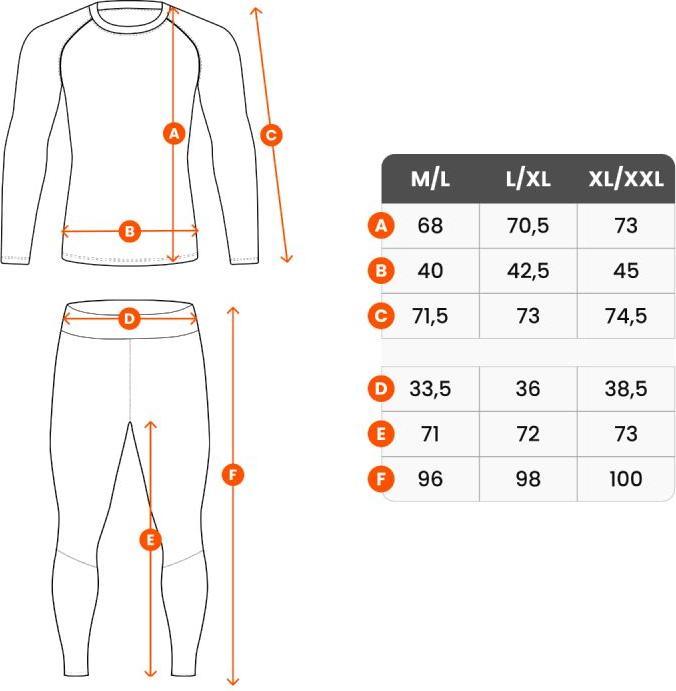 Actual product image Spokey Thermal underwear (XL, XXL)