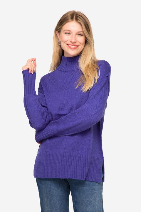Produktbild Laurasøn Pullover, Wollmix, Stehkragen, Langarm (L)