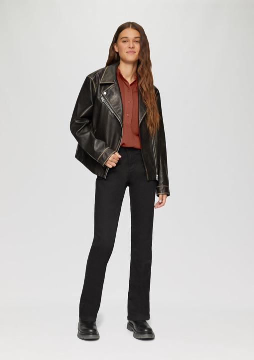 Immagine prodotto s.Oliver Bluse Crêpe-Bluse mit Knopfleiste (36)