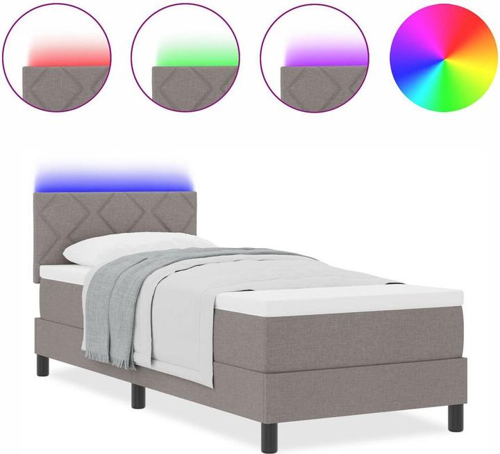 Actual product image vidaXL Boxspringbett (80 x 200 cm)