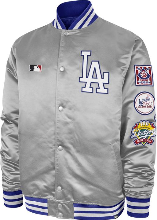 47 Brand College Bomber Jacke PATCH Los Angeles Dodgers - L (L)