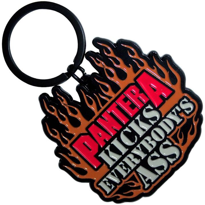 Actual product image Pantera Kicks Everybody's Ass Keyring
