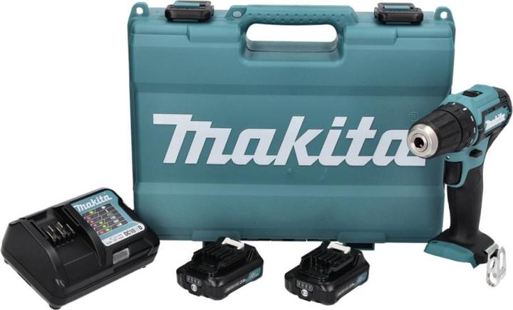 Actual product image Makita Cordless drill driver DF333DWAE 10.8V 2x2.0Ah (Rechargeable battery operated)