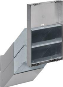 Elcom ELCO REW414Y Wall pass-through box 2/1 383-503 ONE