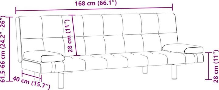 Immagine prodotto vidaXL Schlafsofa