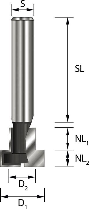 Actual product image Hws T-Nutenfr+AMMApA-ser ENT M8