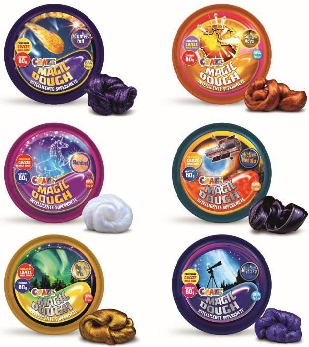 Actual product image Craze Magic Dough Galaxy