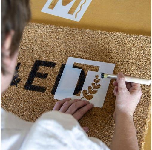Produktbild Esschert Design Fussmatte Buchstaben 40 cm x 60 cm (60 x 40 x 1.5 cm)